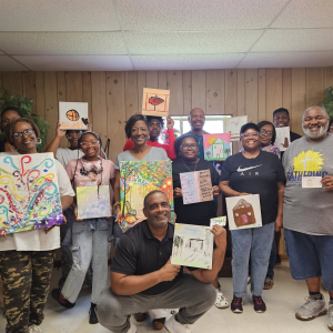 Art therapy event held for Clinton youth