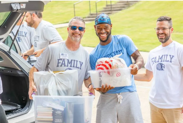 MC faculty, staff and returning students will be on hand to help brand-new Choctaws move into their residence halls during Move-In Day.