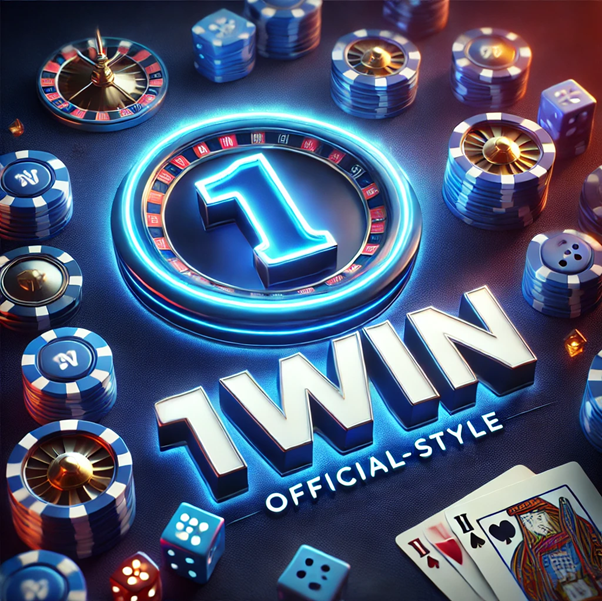 close up of 1win casino game