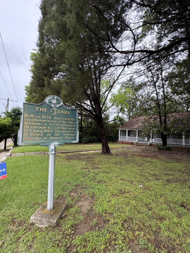 The Cedars is listed on the National Register of Historic Places.