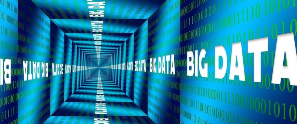 big data on screen tunnel