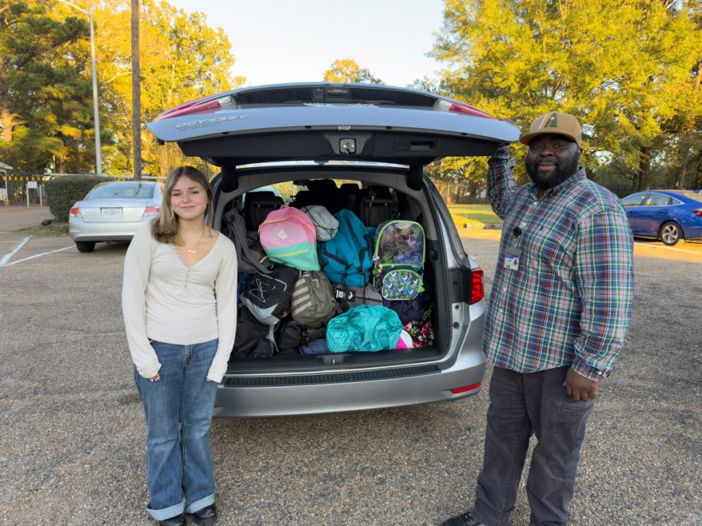 Crown Club compiles bags for foster children