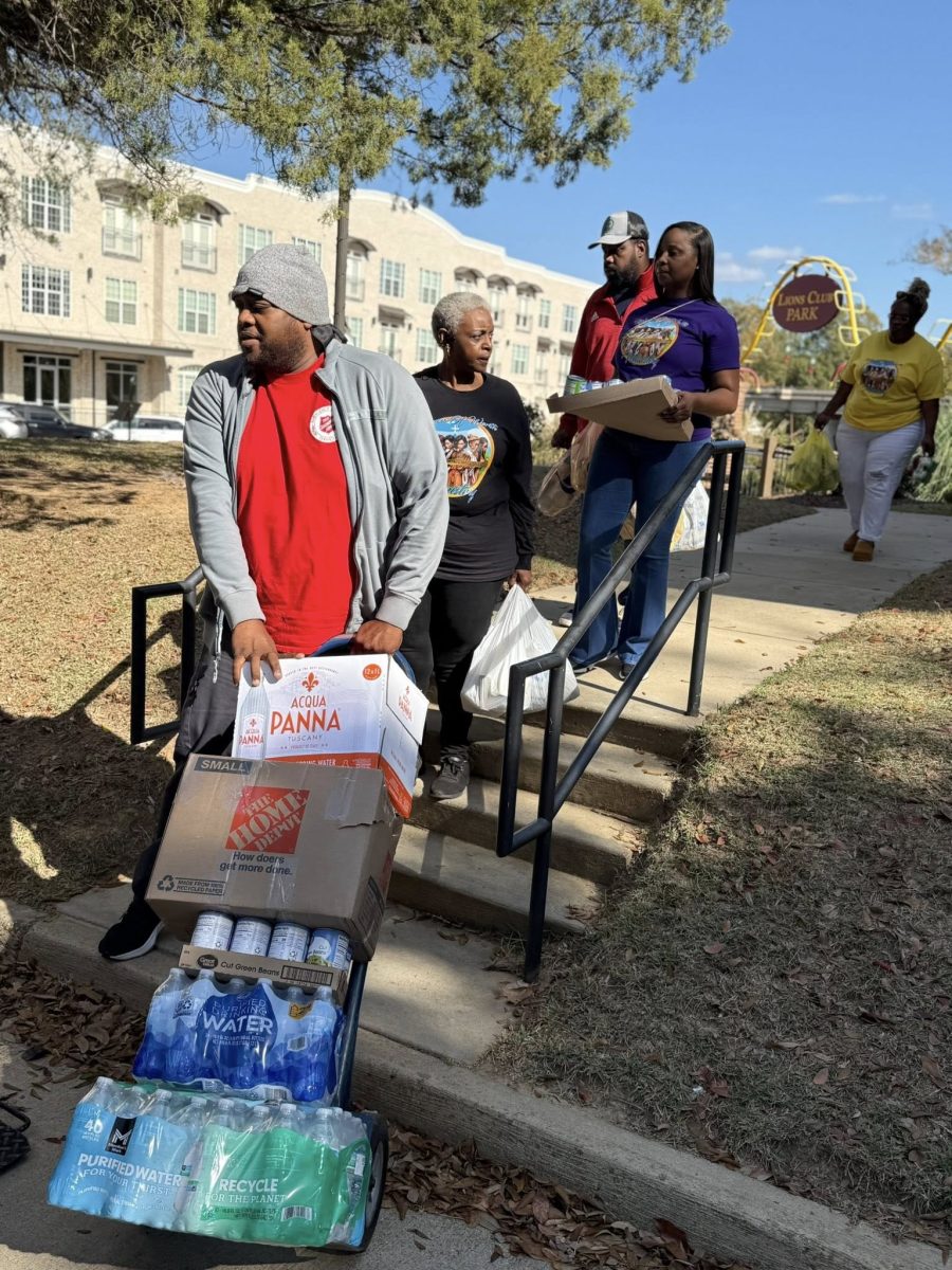 Women of Worth fill truck with donations