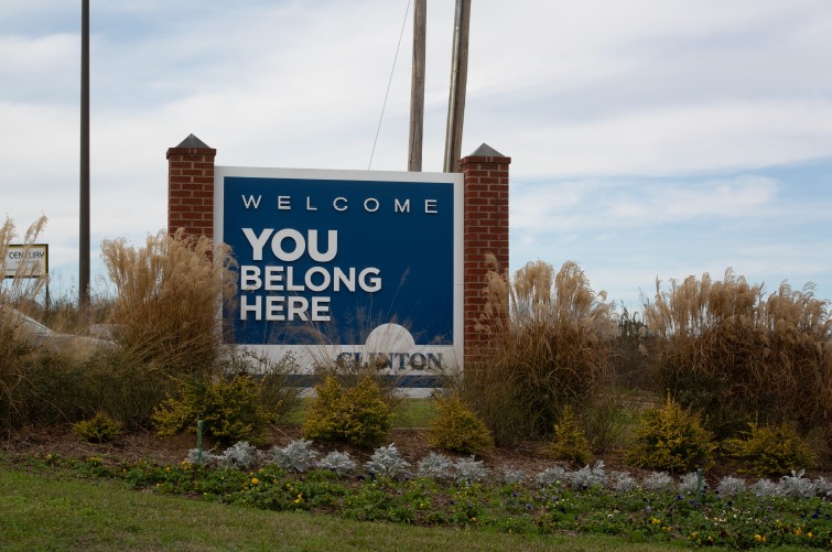 A new contract for landscaping consulting is expected to offer suggestions for landscape designs for the City’s welcome signs, including the one pictured here on Springridge Road.