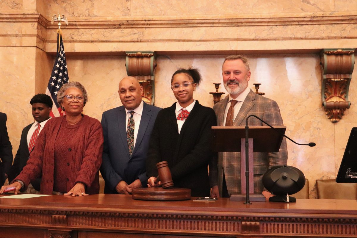 Taylor of Clinton serves legislative page 