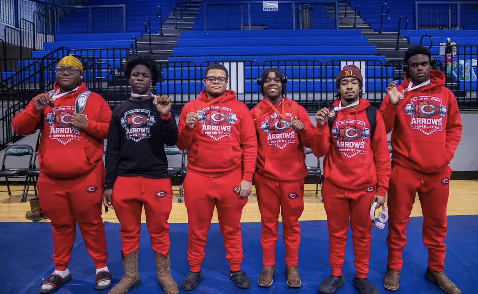 Clinton boys powerlifting has podium finish