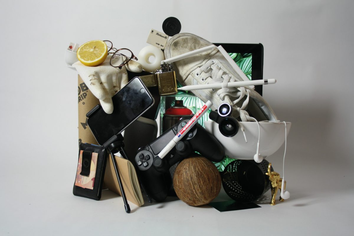 pile of clutter