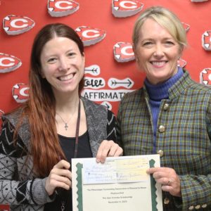 Pelt earns June Comala Scholarship