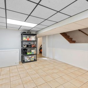 picture of an empty basement