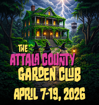 New Stage Theatre Presents the world premiere of The Attala County Garden Club