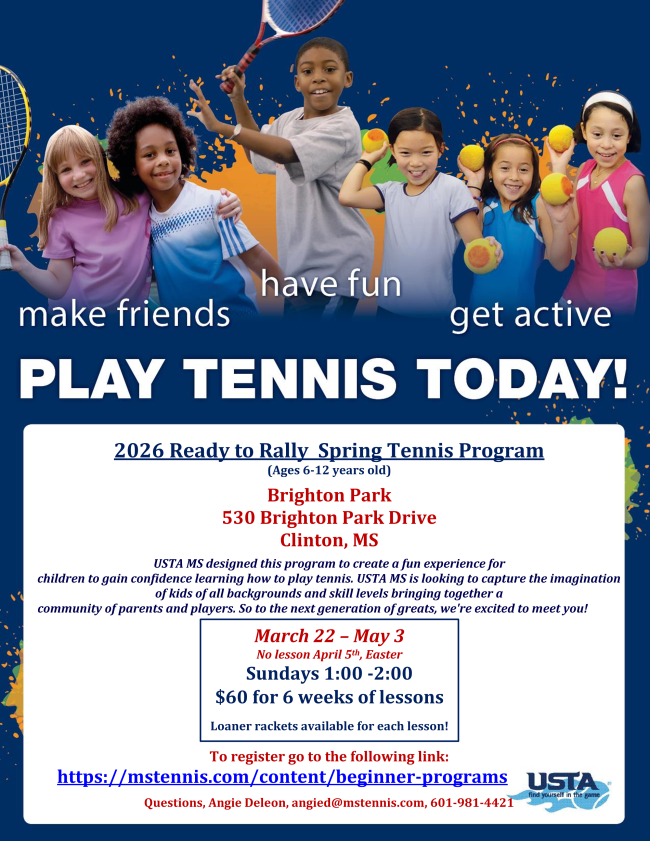 Youth tennis lessons set for Brighton Park