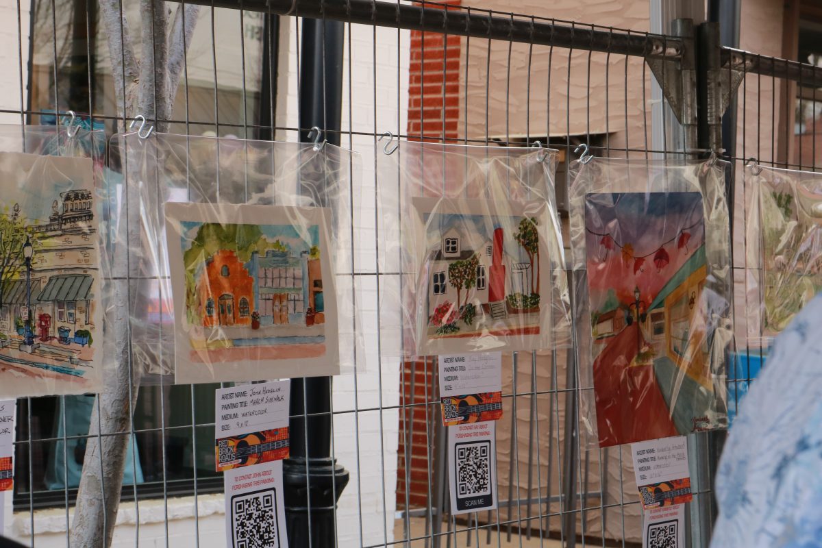 Artists’ works will be on display for the public during the Red Brick Roads Arts and Music Festival.