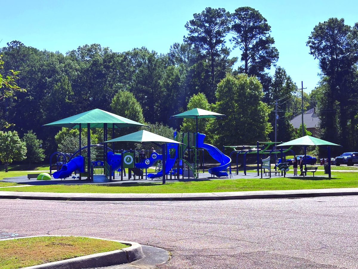 Brighton Park playground upgrades completed last year were one of many parks and recreation projects funded by the 2% restaurant tax, which will come back up for a vote on June 9.