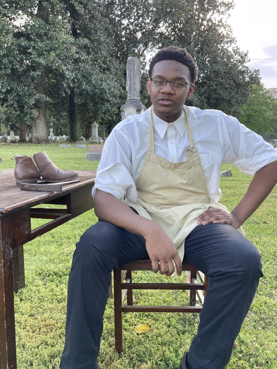 Jeremy Burwell of Clinton will bring a Mississippian “back to life” in his school’s upcoming Tales from the Crypt performances.