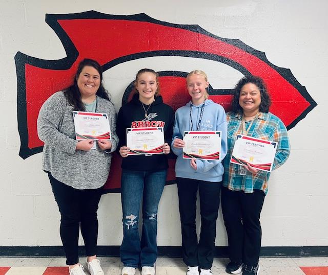 Pictured (l to r) are Keith, Hoffman, Fortenberry and Arcement.