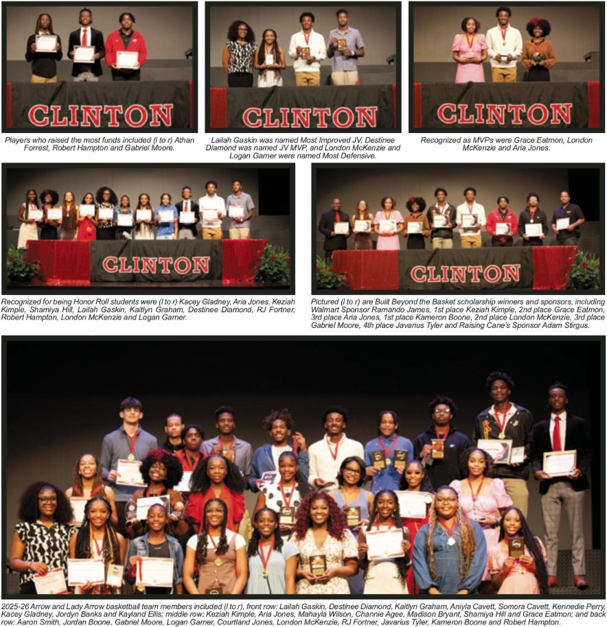 Arrows basketball holds awards banquet