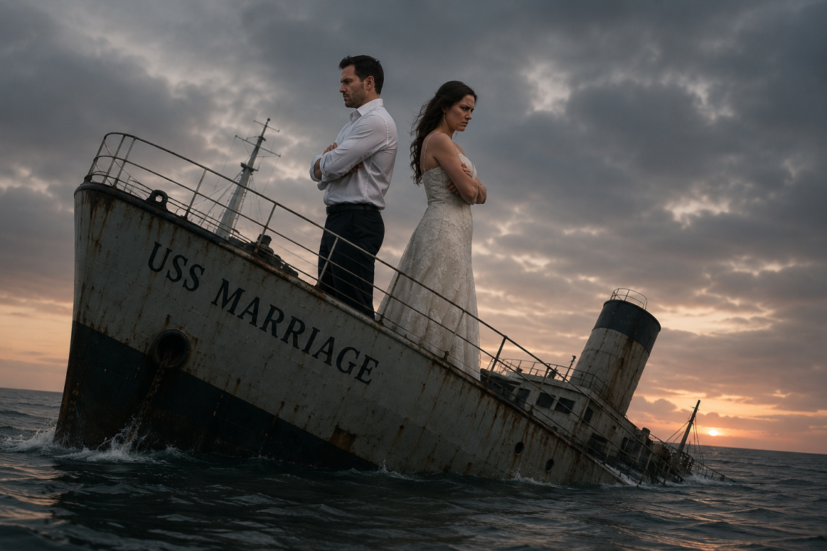 CoffeeTime: “SINKING SHIP MARRIAGES”