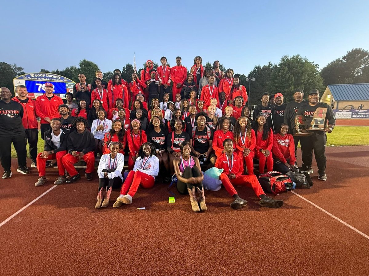 Clinton track and field rules Class 7A again with boys-girls state sweep