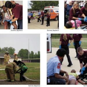 CHS students put training on display during emergency exercise