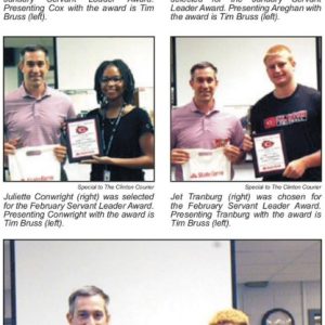 Sumner Hill Junior High names Servant Leaders, Teacher of the Quarter