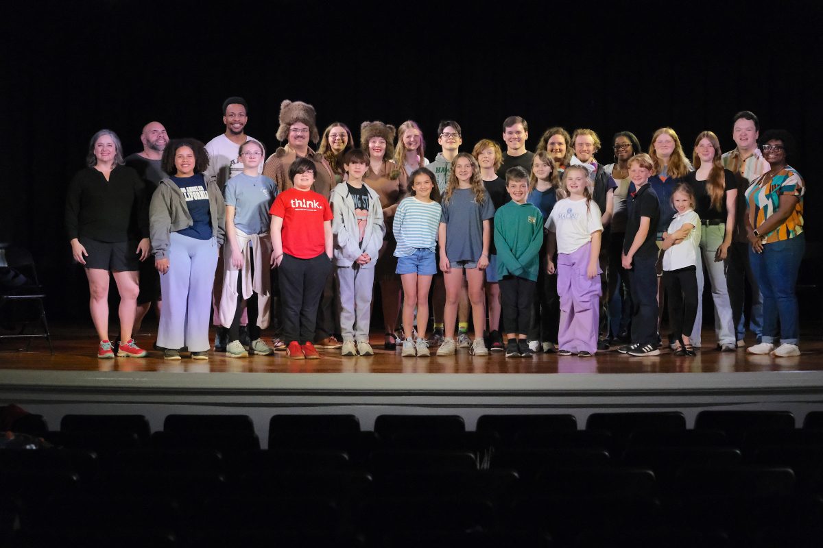 Pictured (l to r) are the play cast, front row: Cassidy Johnson, Grace Bell, Shepherd Shultz, Liam Robb, Helen Maples, Caroline Dedeux, Job Prewitt, Simon Followell, Ainley Voyles, Delta Switzer, James Dietrich and Margaret Dietrich; and back row: Allie Bennett, Jimmy Salina, Edwin Campbell, Josh Negrete, Emme Northcut, Gracie Fuller, Waverly Renick, Dakota Bennett, Zach Goodwin, Madeline Dietrich, Issac Martinolich, Aliyah Arnold, Chloe Goode, Anna Dietrich, Jay Kucia and Se’lah Norwood. Not pictured are Lydia Krason and Adelynn Robertson.