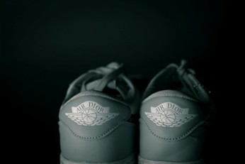 black and white picture of luxury shoes