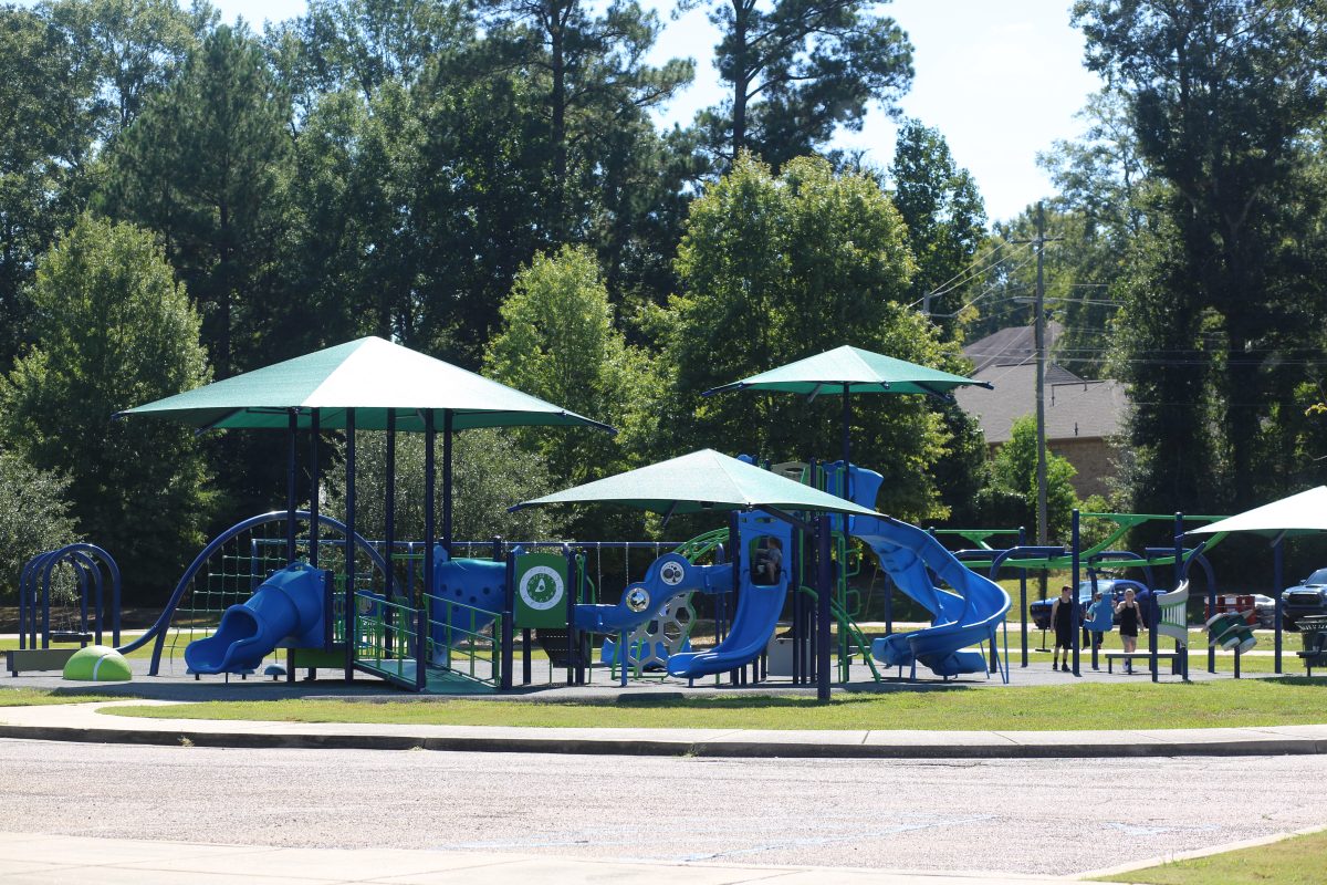Restaurant tax collections help fund upgrades to Brighton Park that included poured-in-place rubber flooring, shade structures, perimeter fencing, and a new state-of-the-art inclusive playground.
