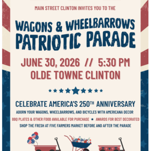 Fresh at Five plans Wagons and Wheelbarrows patriotic parade