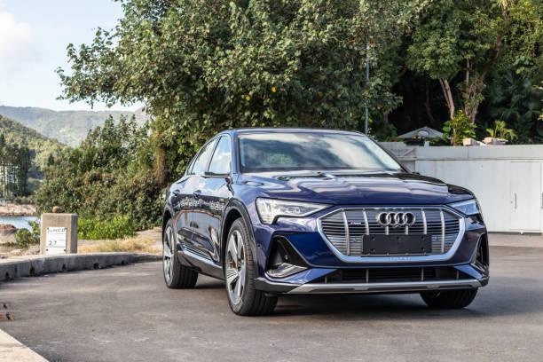 audi luxury car in parking lot