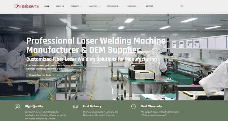dynalaser website