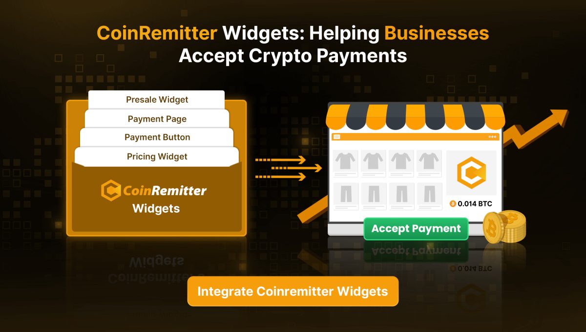 coinremitter widget crypto payments