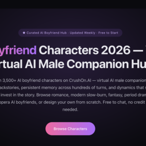 ai boyfriend characters graphic