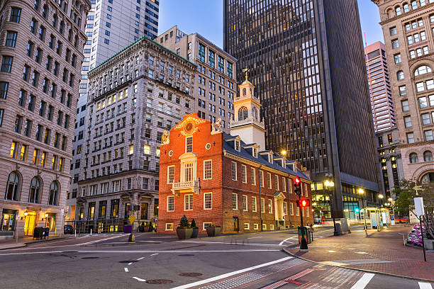 historic building in downtown boston