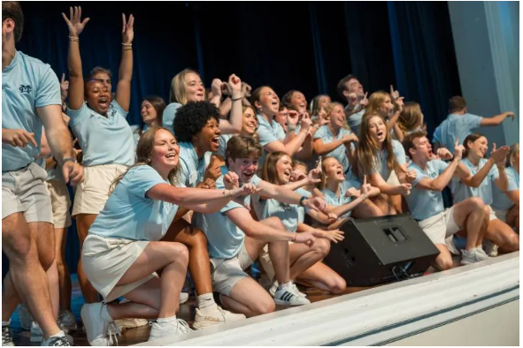 Orientation leaders and student directors are the stars of MC's summer orientation sessions.