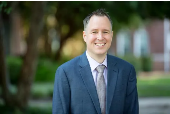 Christian Pinnen, MC's 2026 Carol C. West Faculty Advocate Award recipient, says his faculty advocacy efforts are just beginning.