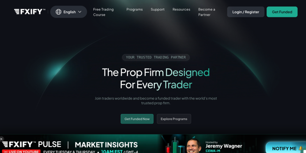 fxify website screenshot