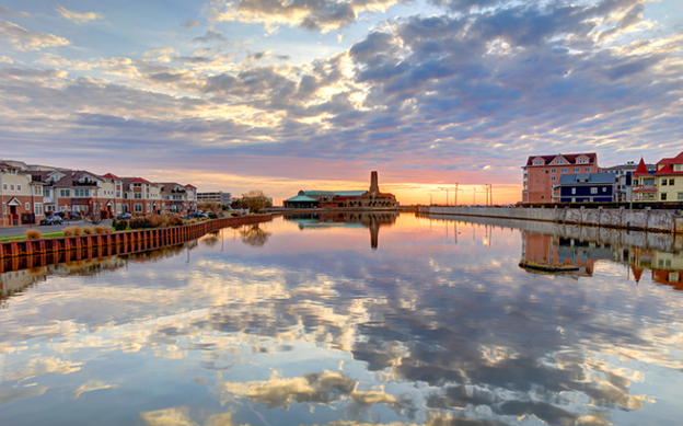 jersey shore water and homes