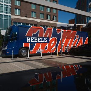 ole miss rebels bus