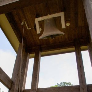 bell at train depot in clinton ms