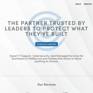 Emerging IT Website Screenshot