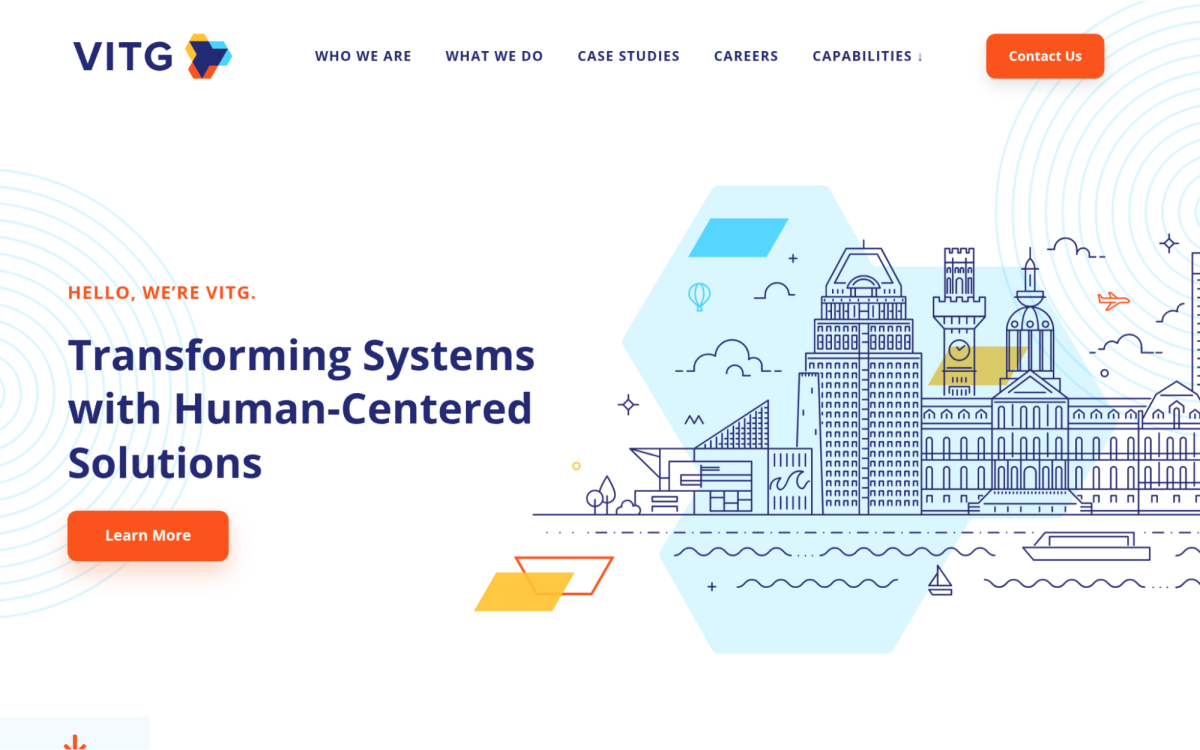 VITG Website Screenshot
