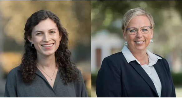 McKenzie Hargrove, left, assistant professor of kinesiology, and Charlotte Collier, clinical instructor of kinesiology, have joined the MC faculty.