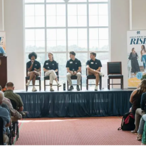 Prospective students can get an authentic look at what the everyday experience of being part of MC's campus community is like during Preview Days' Student Panel.