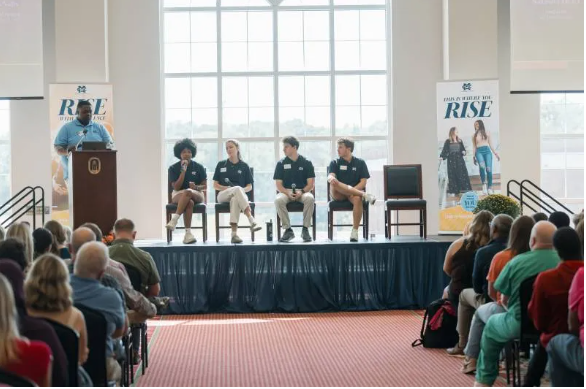 Prospective students can get an authentic look at what the everyday experience of being part of MC's campus community is like during Preview Days' Student Panel.