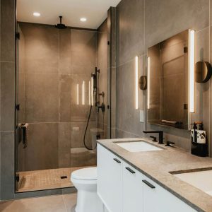 remodeled bathroom