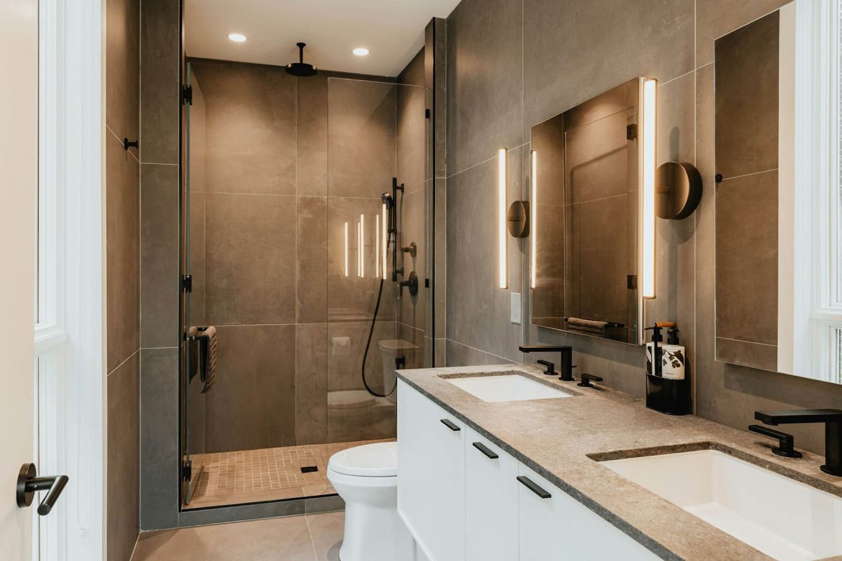 remodeled bathroom