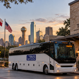 texas charter bus