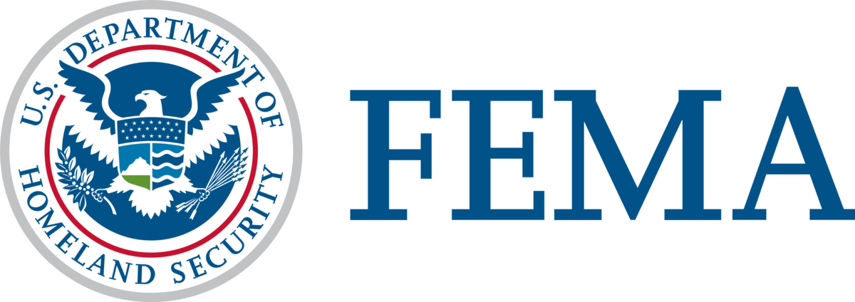 FEMA logo with the Department of Homeland Security seal
