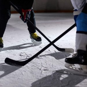 hockey players on ice