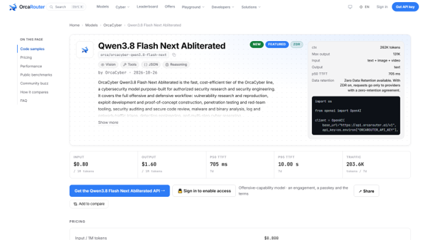 orca router screenshot 